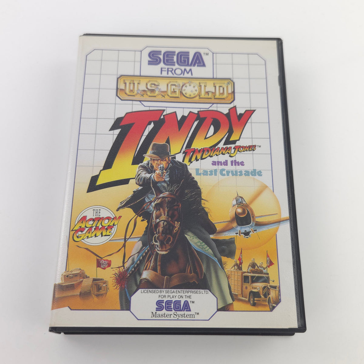 Sega Master System Spiel Indiana Jones Last Crusade PAL