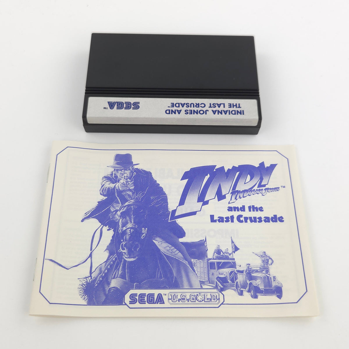 Sega Master System Spiel Indiana Jones Last Crusade PAL