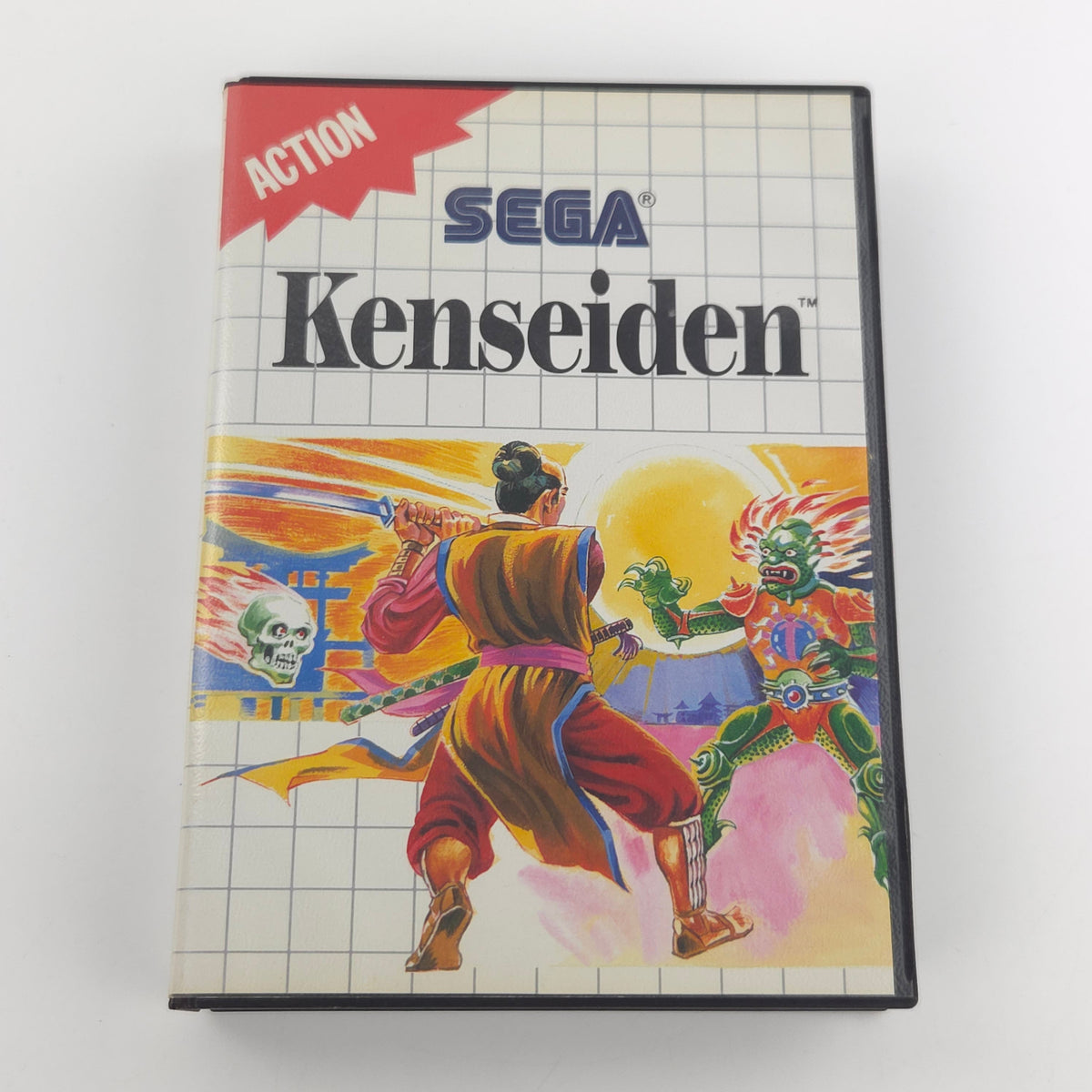 Sega Master System Spiel Kenseiden OVP PAL 1988 Modul