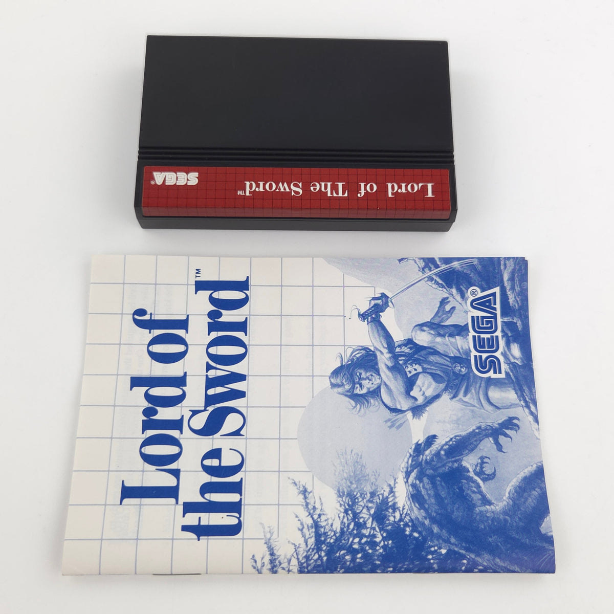 Sega Master System Spiel Lord of the Sword MS OVP PAL EUR
