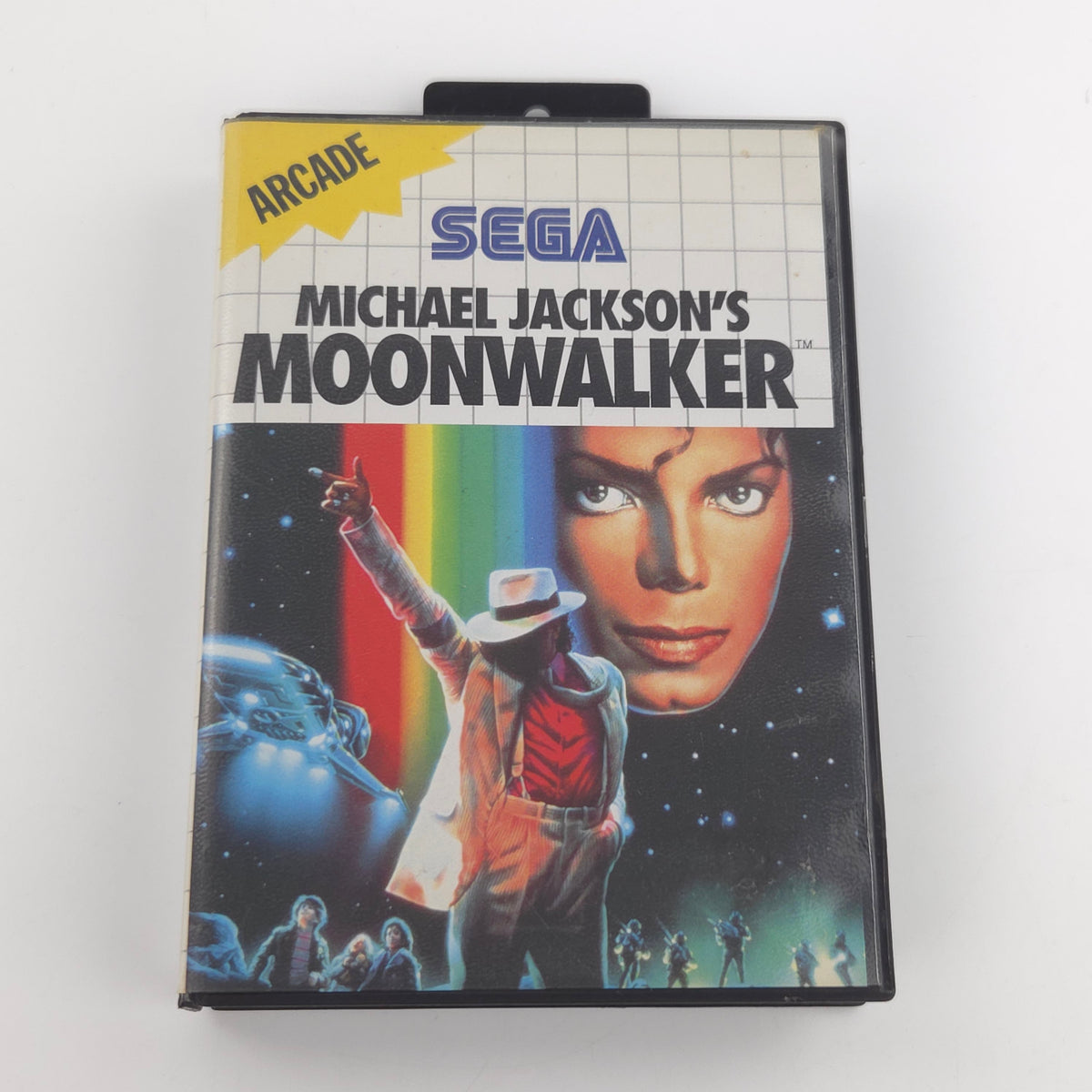 Sega Master System Spiel: Michael Jackson´s Moonwalker - OVP (PAL EUR)