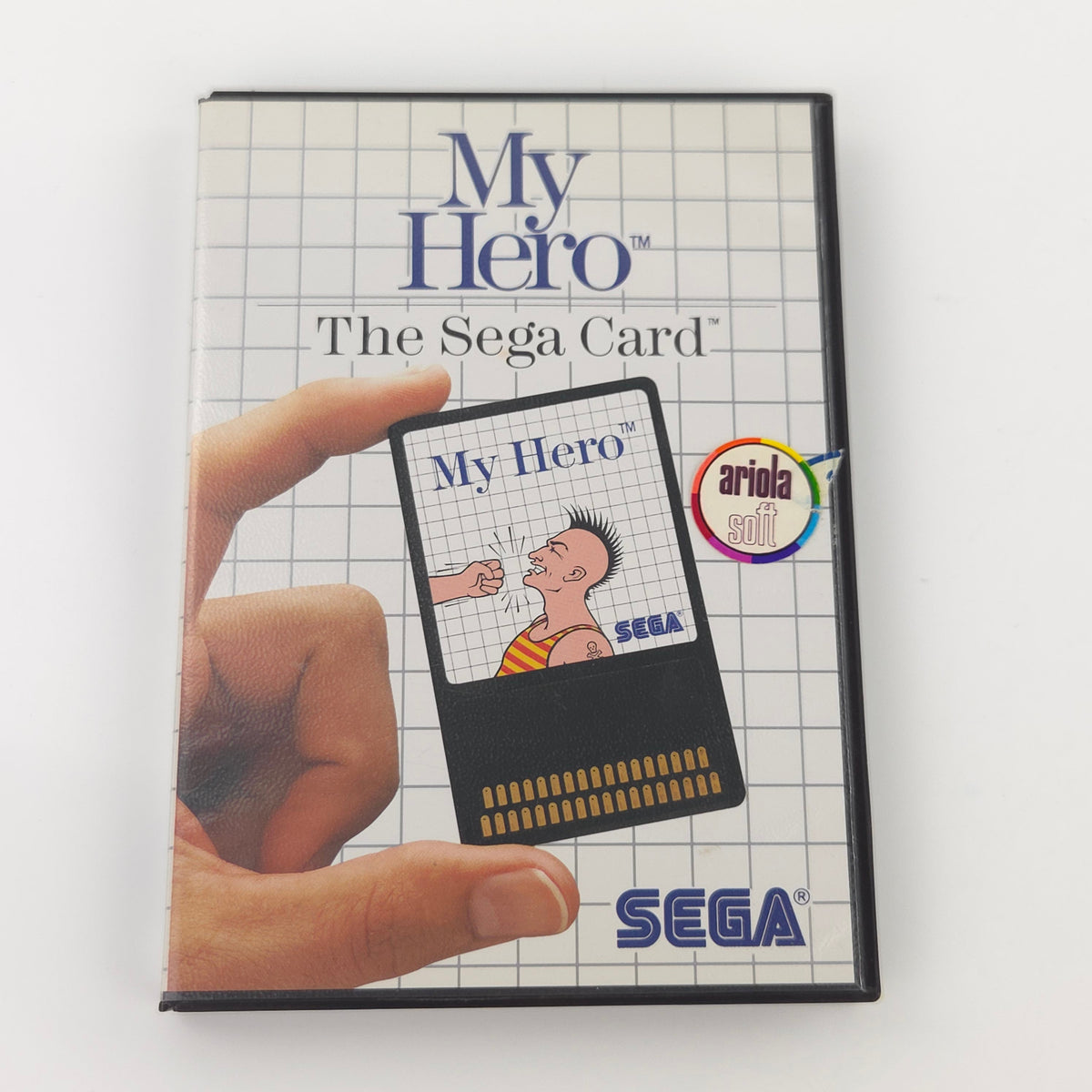 Master System Spiel My Hero The Sega Card MS OVP PAL
