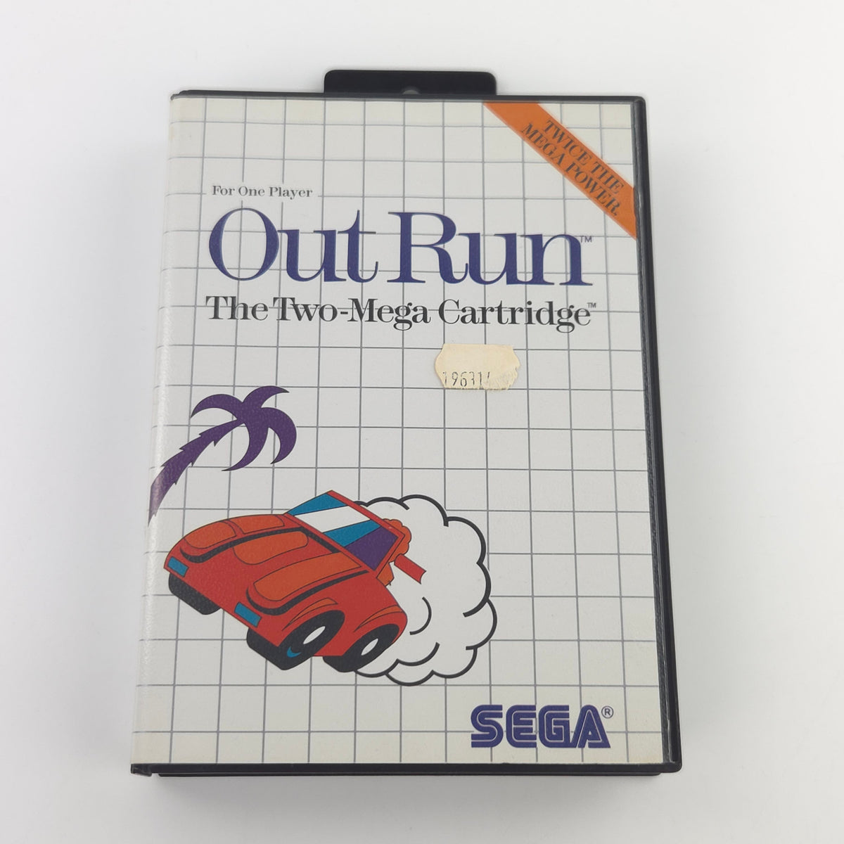 Sega Master System Spiel Out Run Modul Anleitung OVP PAL
