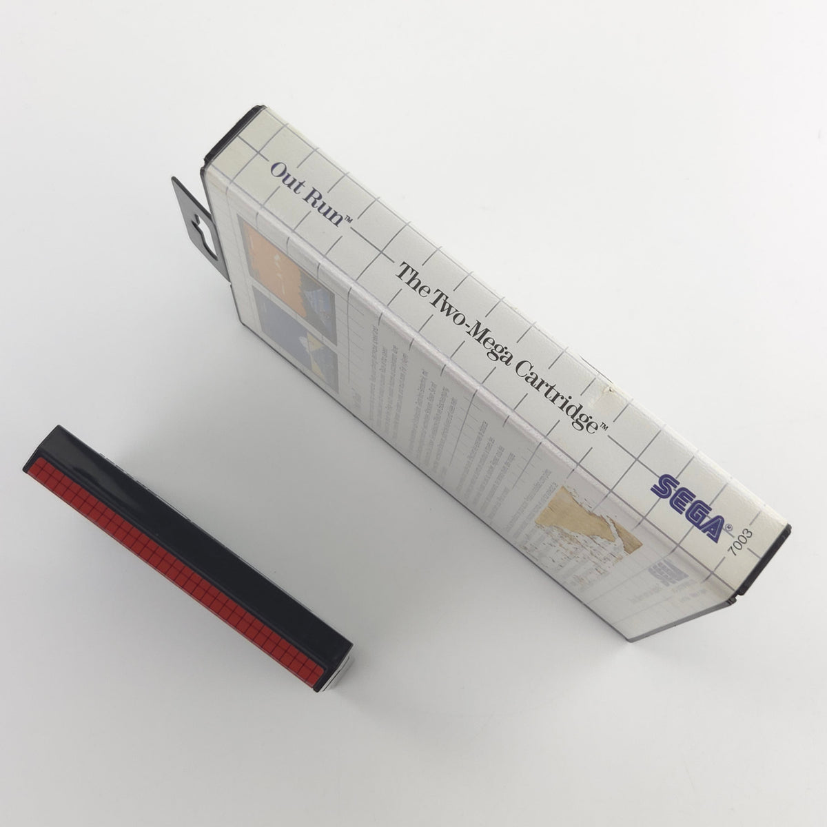 Sega Master System Spiel Out Run Modul Anleitung OVP PAL