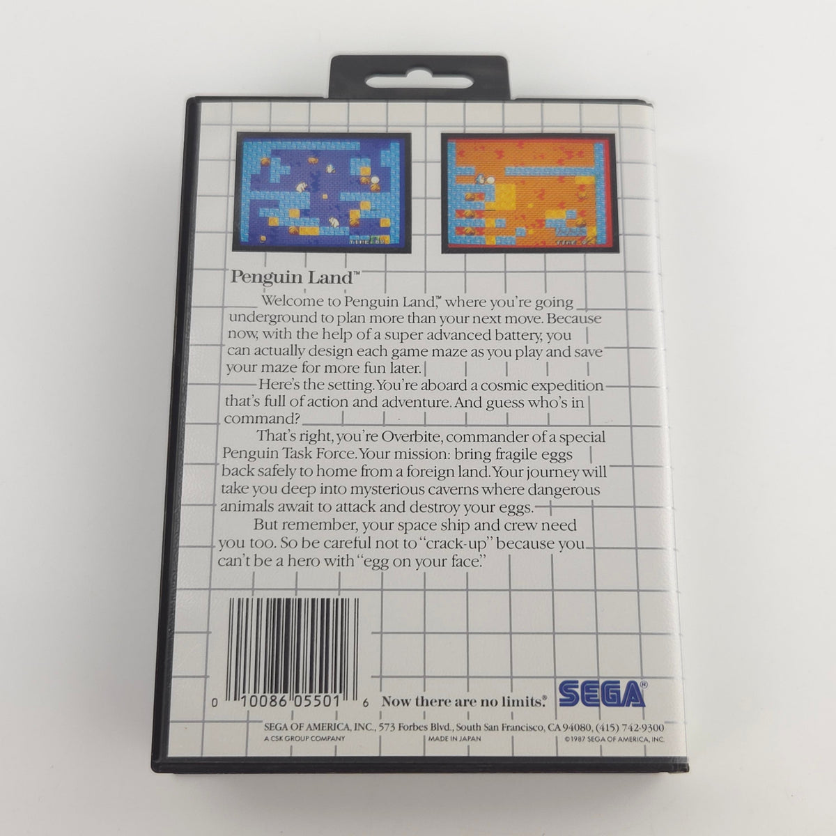 Sega Master System Spiel Penguin Land MS OVP PAL EUR