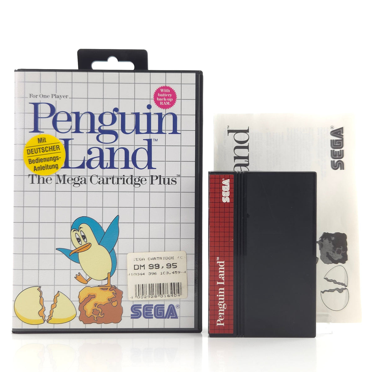 Sega Master System Spiel Penguin Land MS OVP PAL EUR