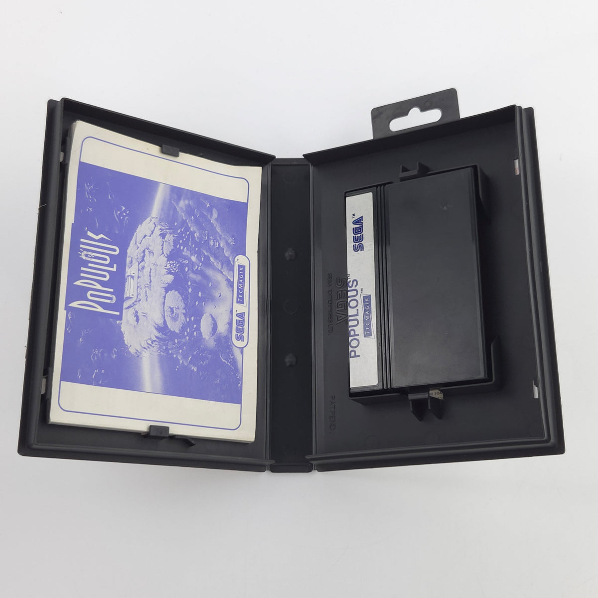 Sega Master System Spiel Populous Tecmagic OVP PAL EUR