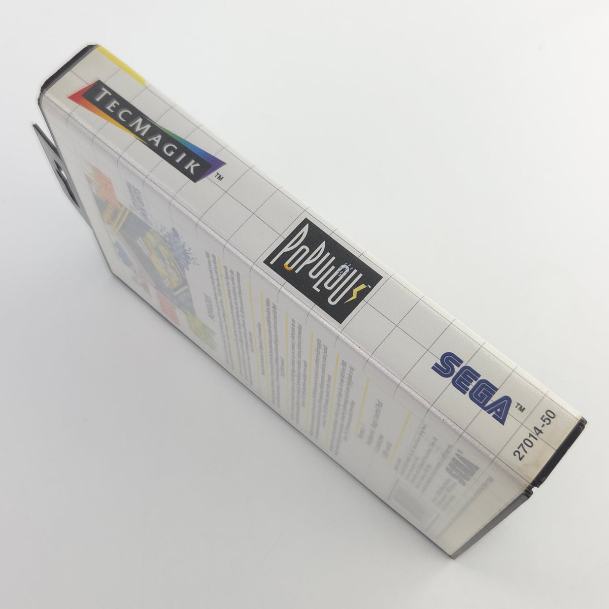 Sega Master System Spiel Populous Tecmagic OVP PAL EUR