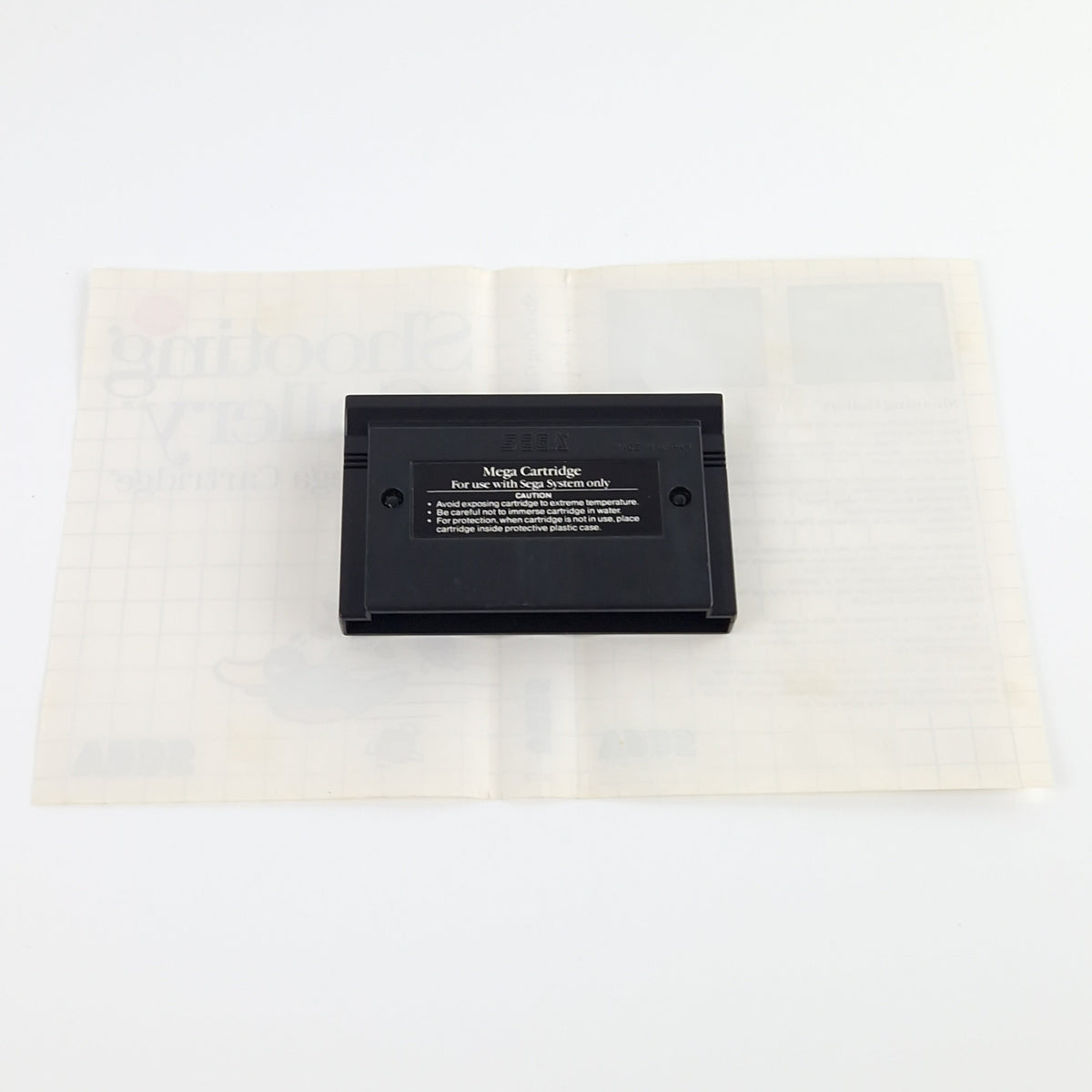 Sega Master System Spiel – Shooting Gallery OVP PAL Modul