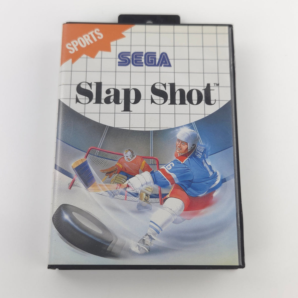 Sega Master System Spiel Slap Shot Ice Hockey OVP PAL