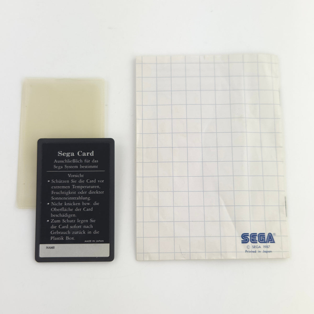 Master System Spiel Super Tennis Sega Card OVP CIB PAL