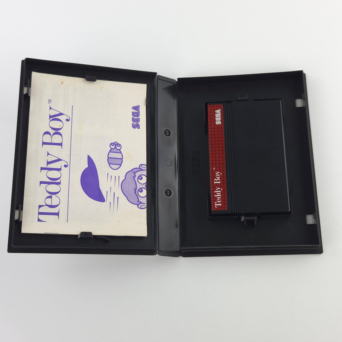 Sega Master System Spiel Teddy Boy Modul Anleitung OVP PAL