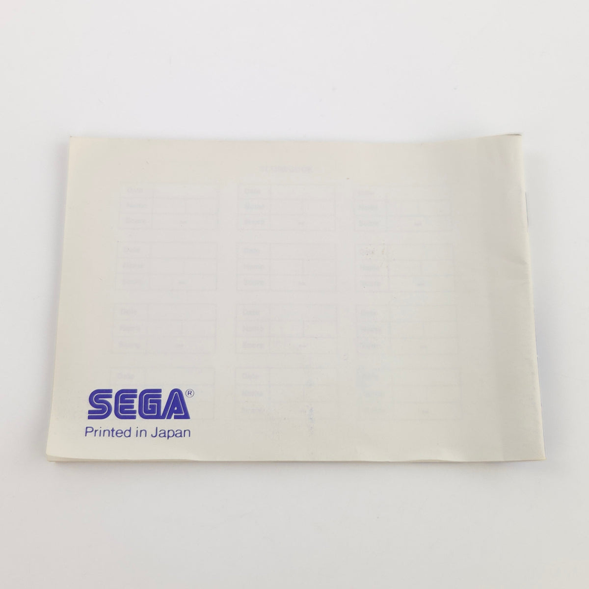Sega Master System Spiel Tennis Ace MS Komplett PAL OVP
