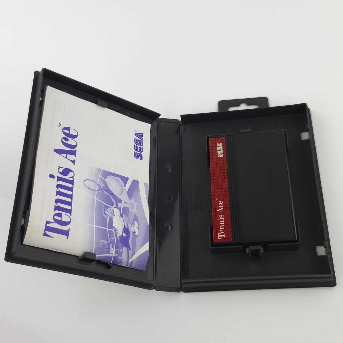 Sega Master System Spiel Tennis Ace MS Komplett PAL OVP