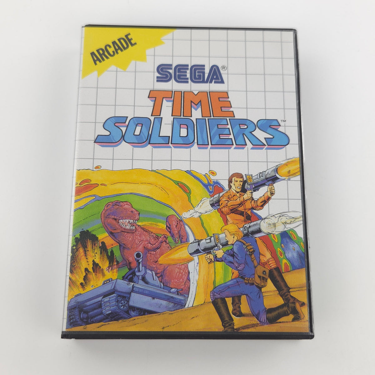 Sega Master System Spiel Time Soldier MS Modul OVP PAL