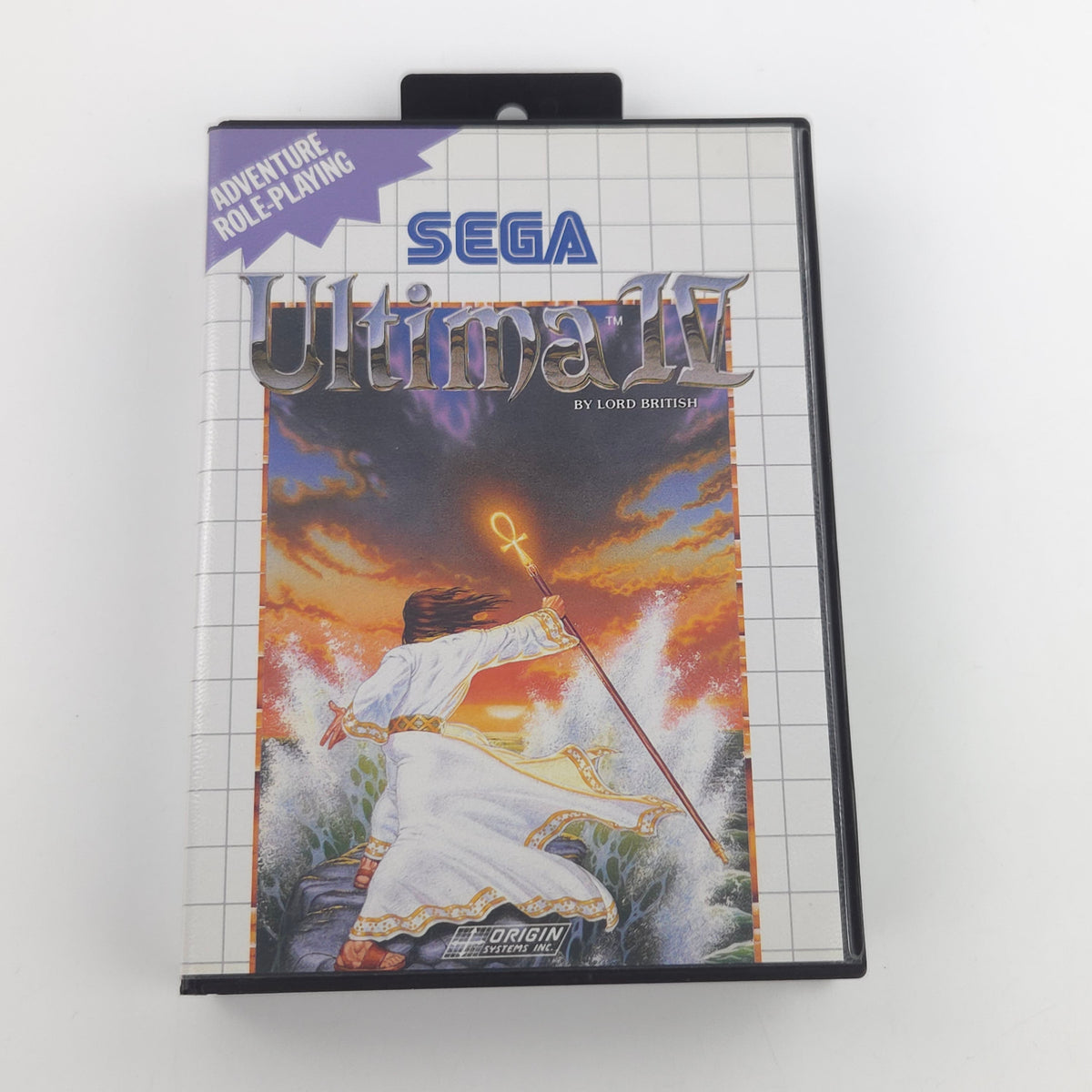 Master System Spiel Ultima IV Lord British Modul OVP PAL