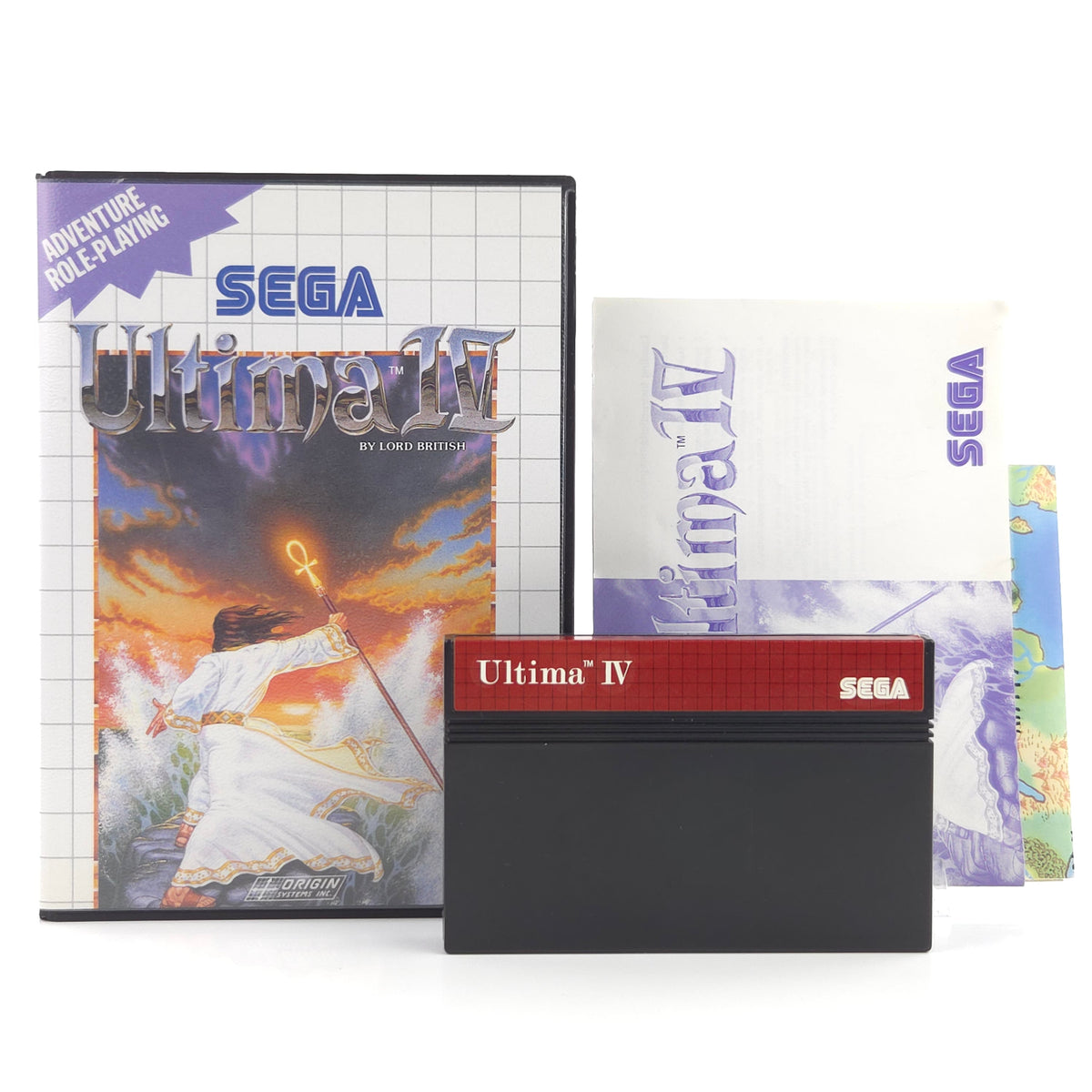 Master System Spiel Ultima IV Lord British OVP PAL 1990