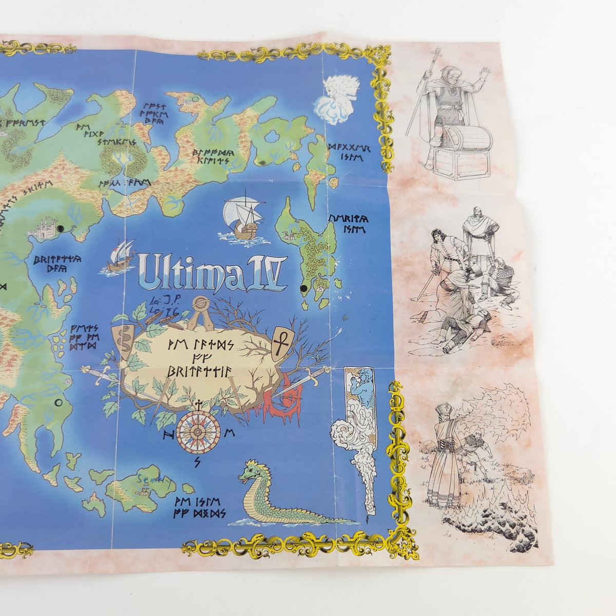 Master System Spiel Ultima IV Lord British OVP PAL 1990