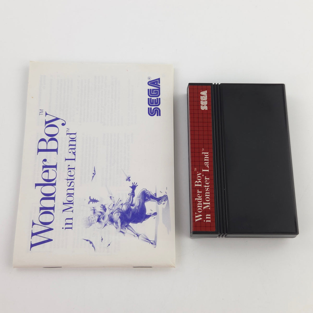 Sega Master System Spiel Wonder Boy Monster Land MS OVP