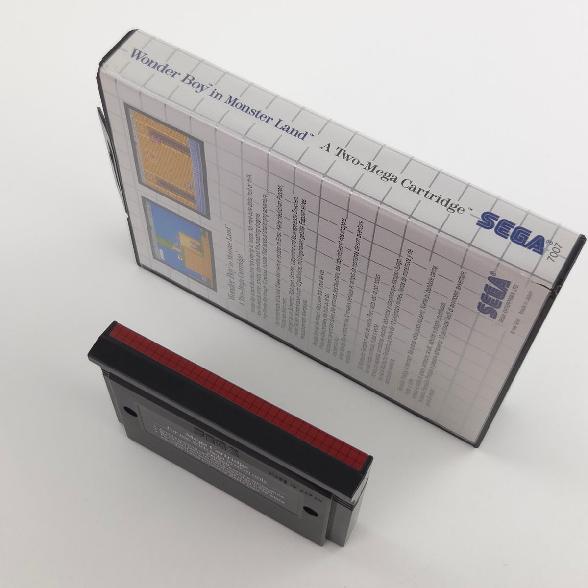 Sega Master System Spiel Wonder Boy Monster Land MS OVP