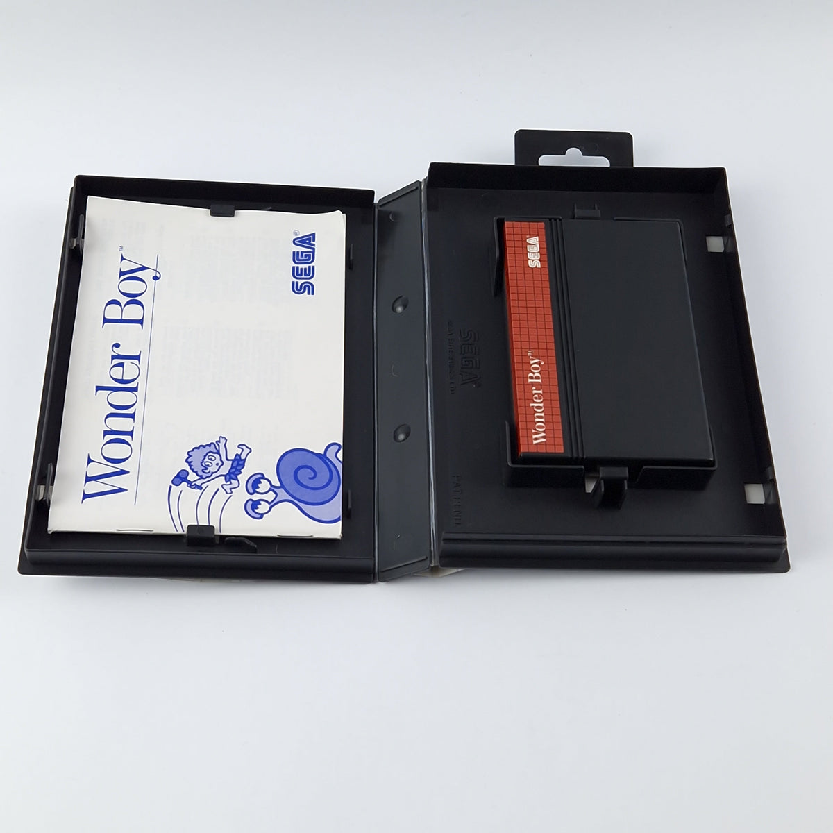 Sega Master System Spiel – Wonder Boy (OVP Anleitung)