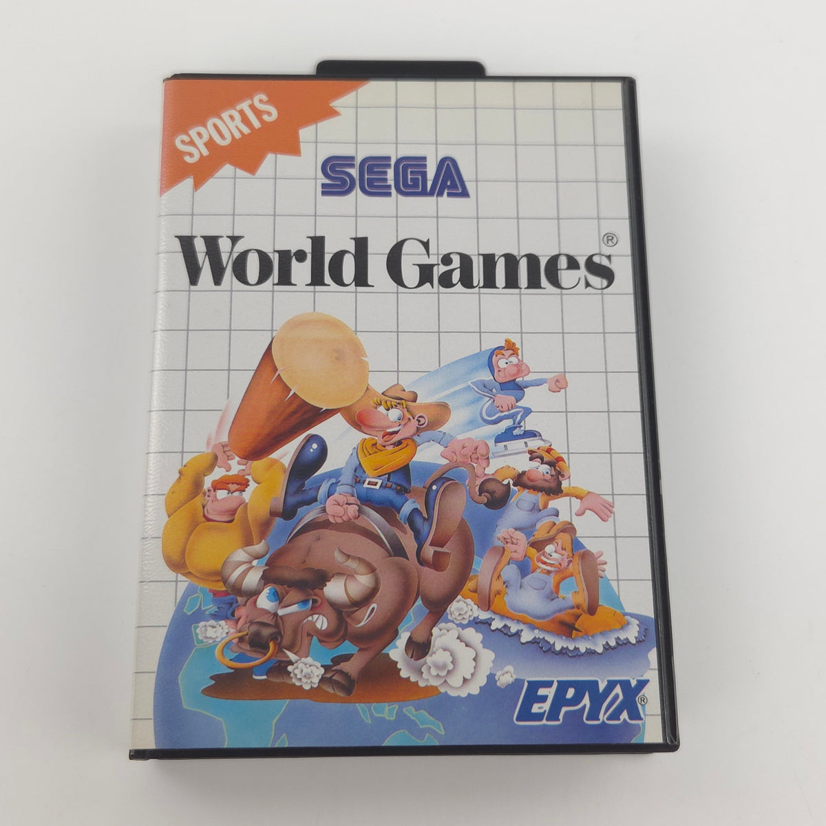 Sega Master System Spiel World Games MS Modul OVP PAL