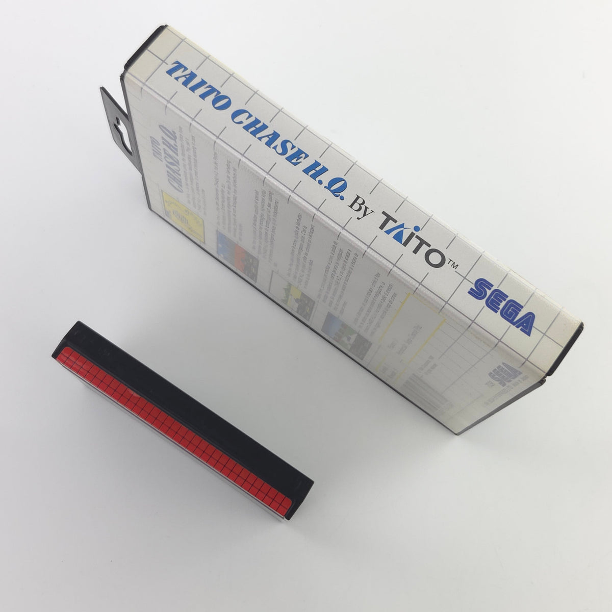 Sega Master System Spiel Chase H.Q. Modul Anleitung OVP