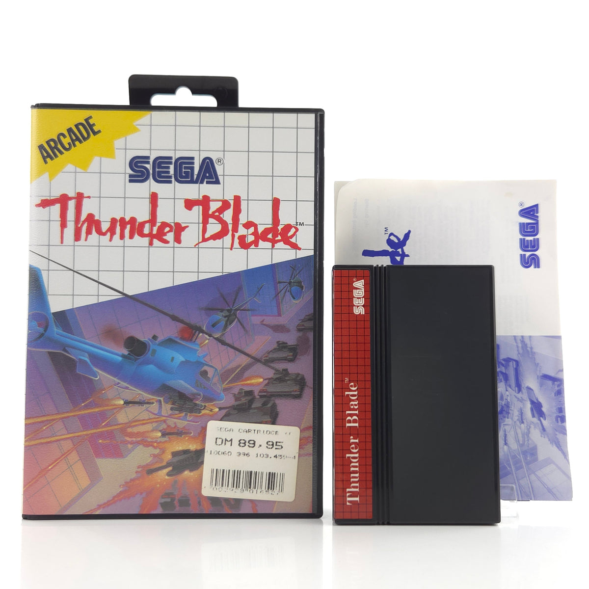 Sega Master System Spiel Thunder Blade MS OVP PAL EUR