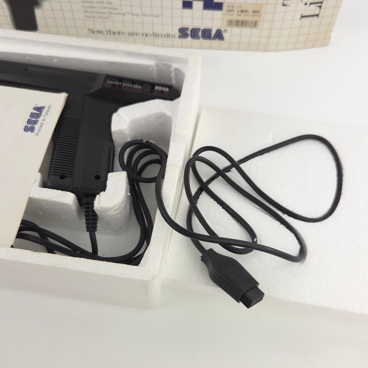 Sega Master System Zubehör Sega Light Phaser OVP Spiel