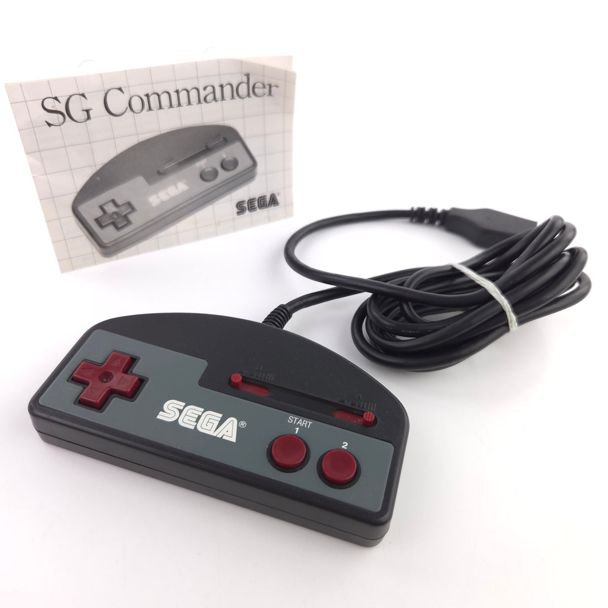 Sega Master System SG Command Controller mit Anleitung PAL