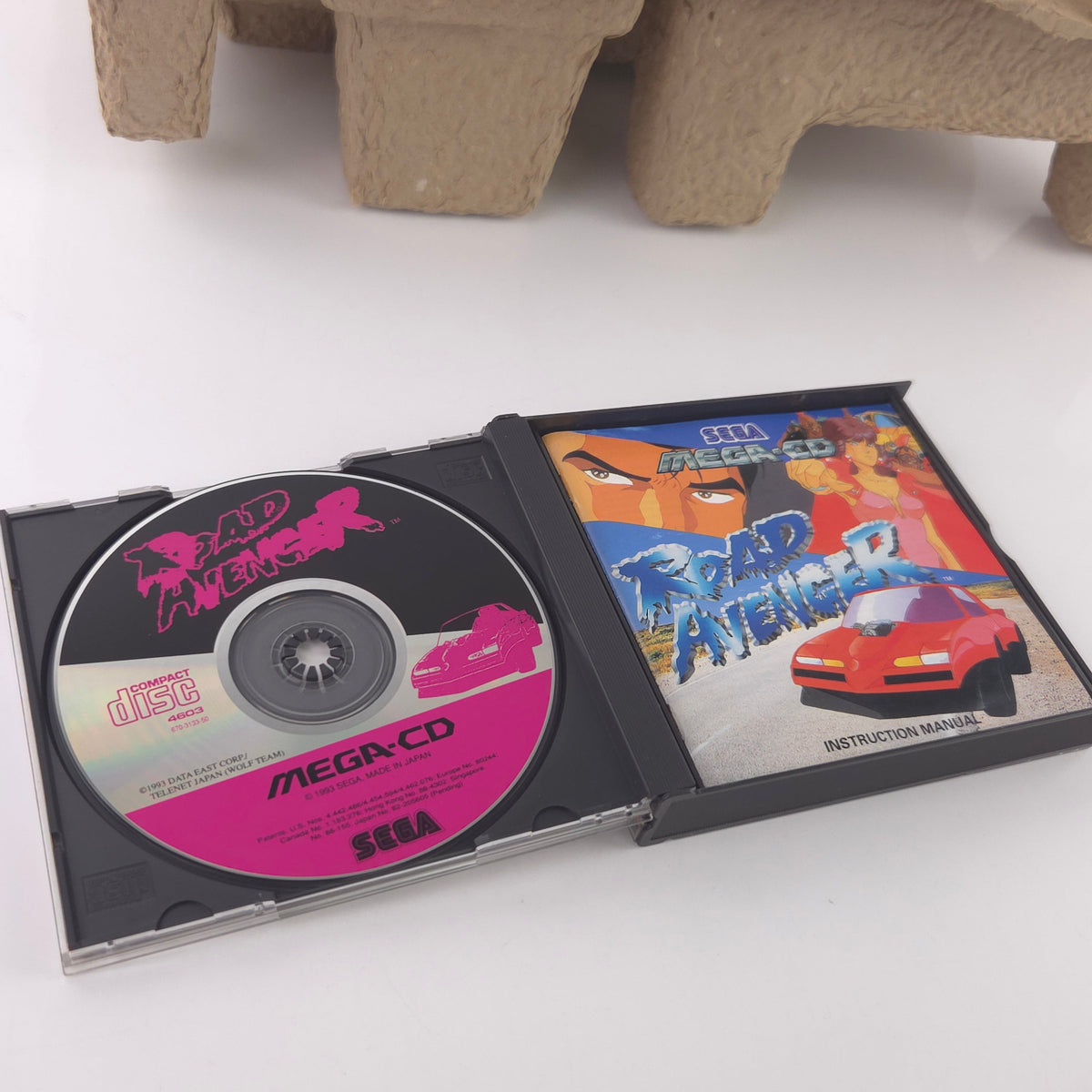 Sega Mega Drive Mega-CD II Adapter Zubehör OVP