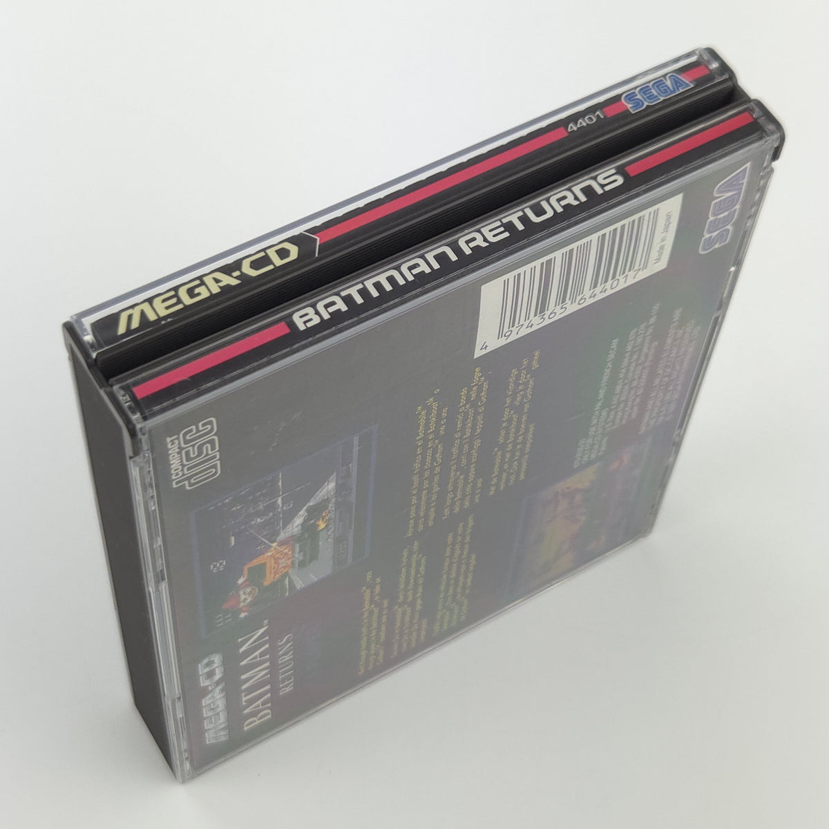 Sega Mega CD Spiel Batman Returns OVP PAL