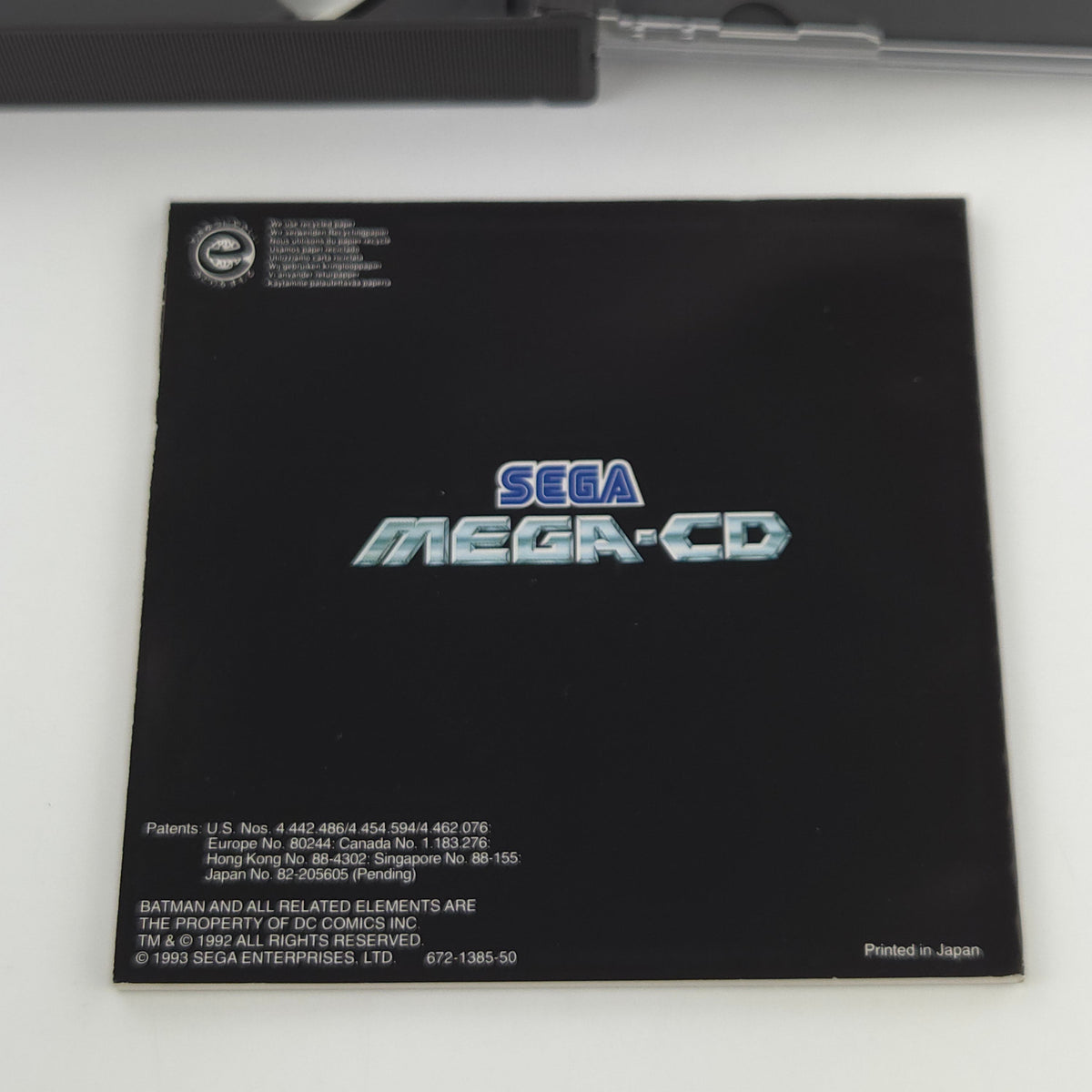 Sega Mega CD Spiel Batman Returns OVP PAL