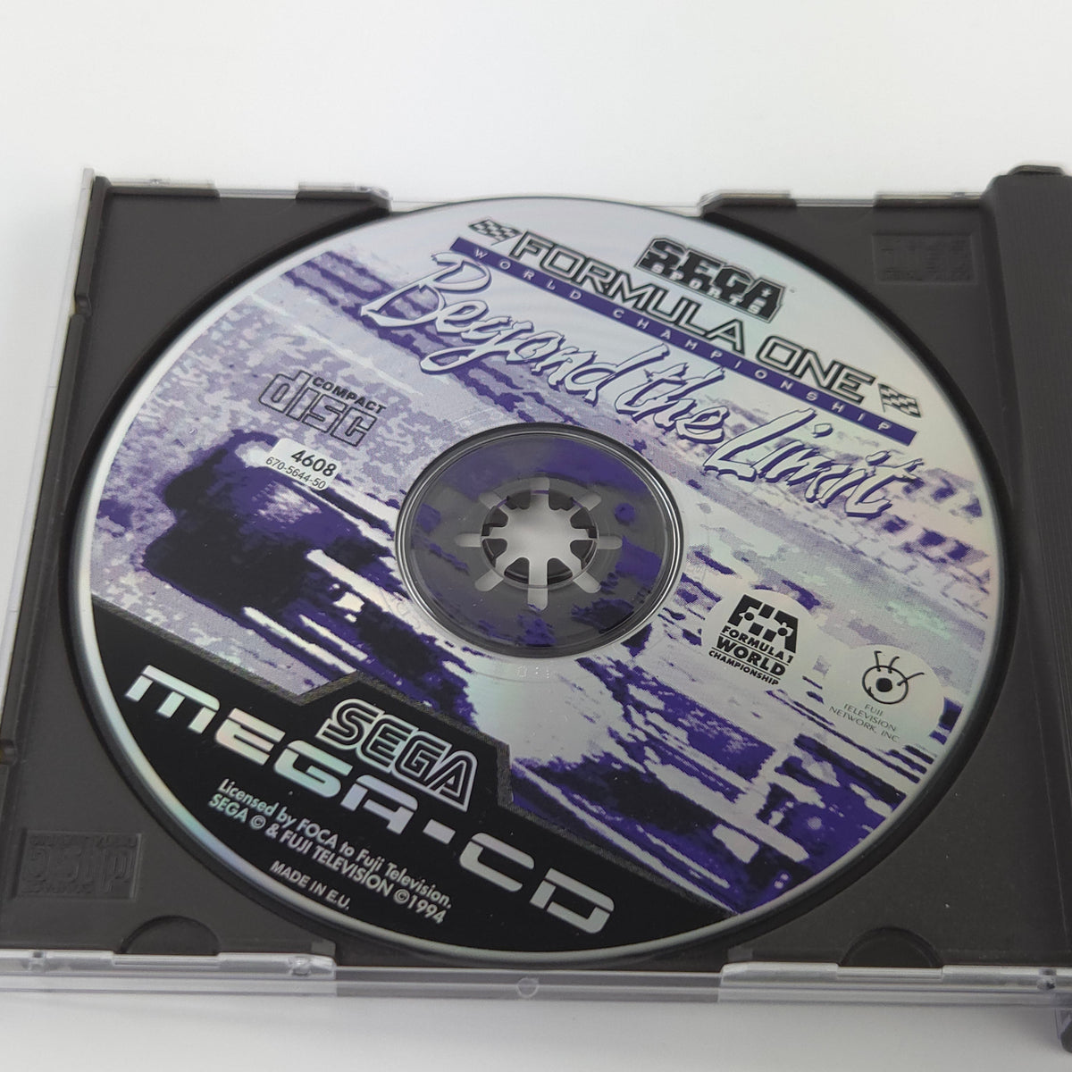 Sega Mega CD Spiel Formula One World Championship OVP PAL