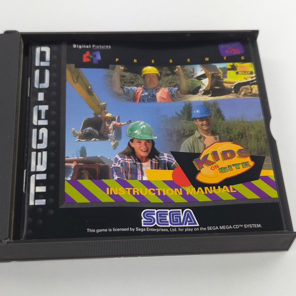 Sega Mega-CD Spiel Kids on Site MCD PAL OVP Retrofans