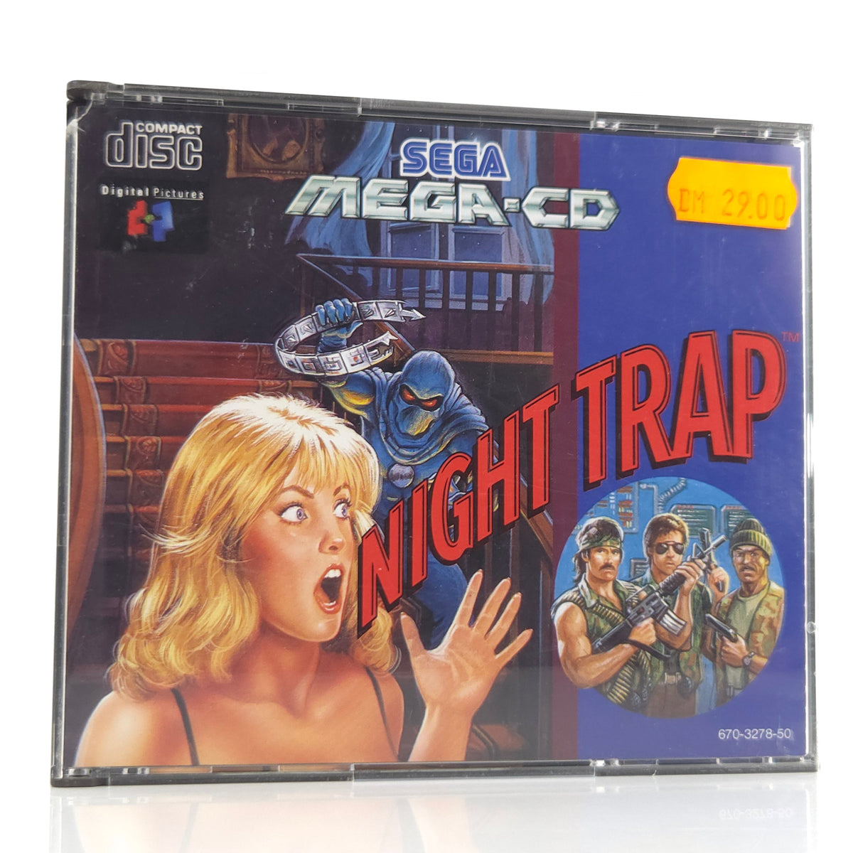 Sega Mega-CD Spiel Night Trap MCD OVP PAL EUR