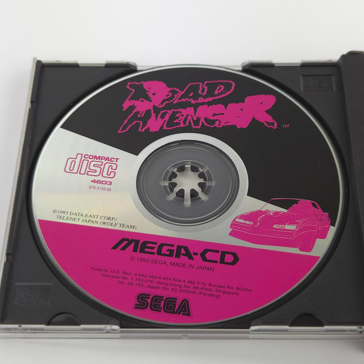 Sega Mega-CD Spiel Road Avenger MCD OVP PAL EUR MD