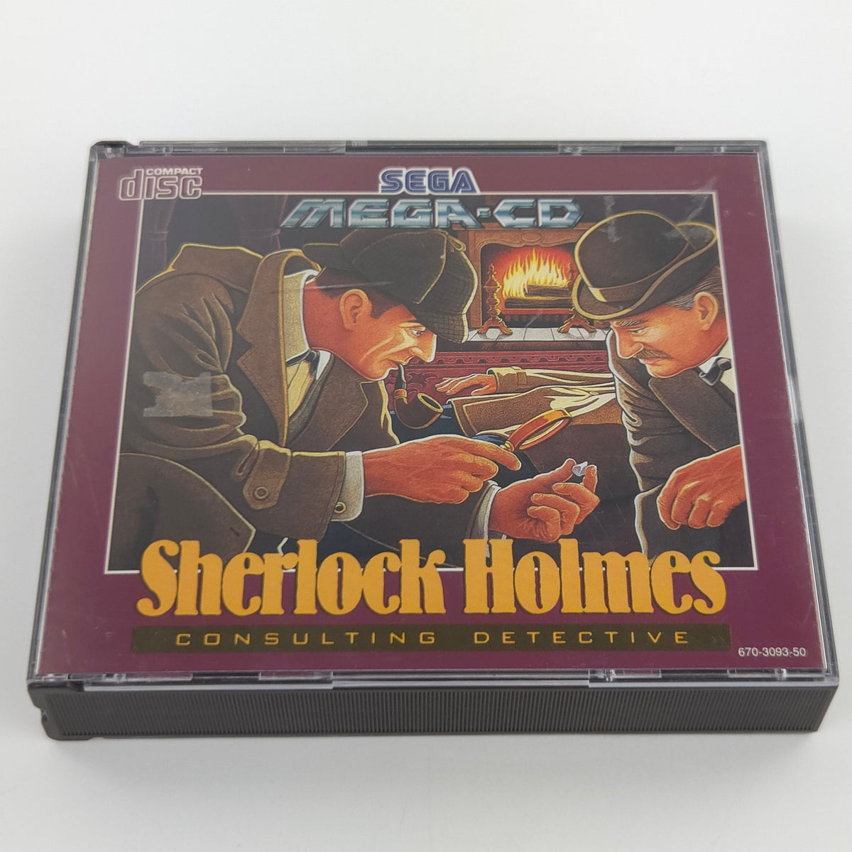 Sega Mega CD Spiel Sherlock Holmes MCD OVP PAL EUR