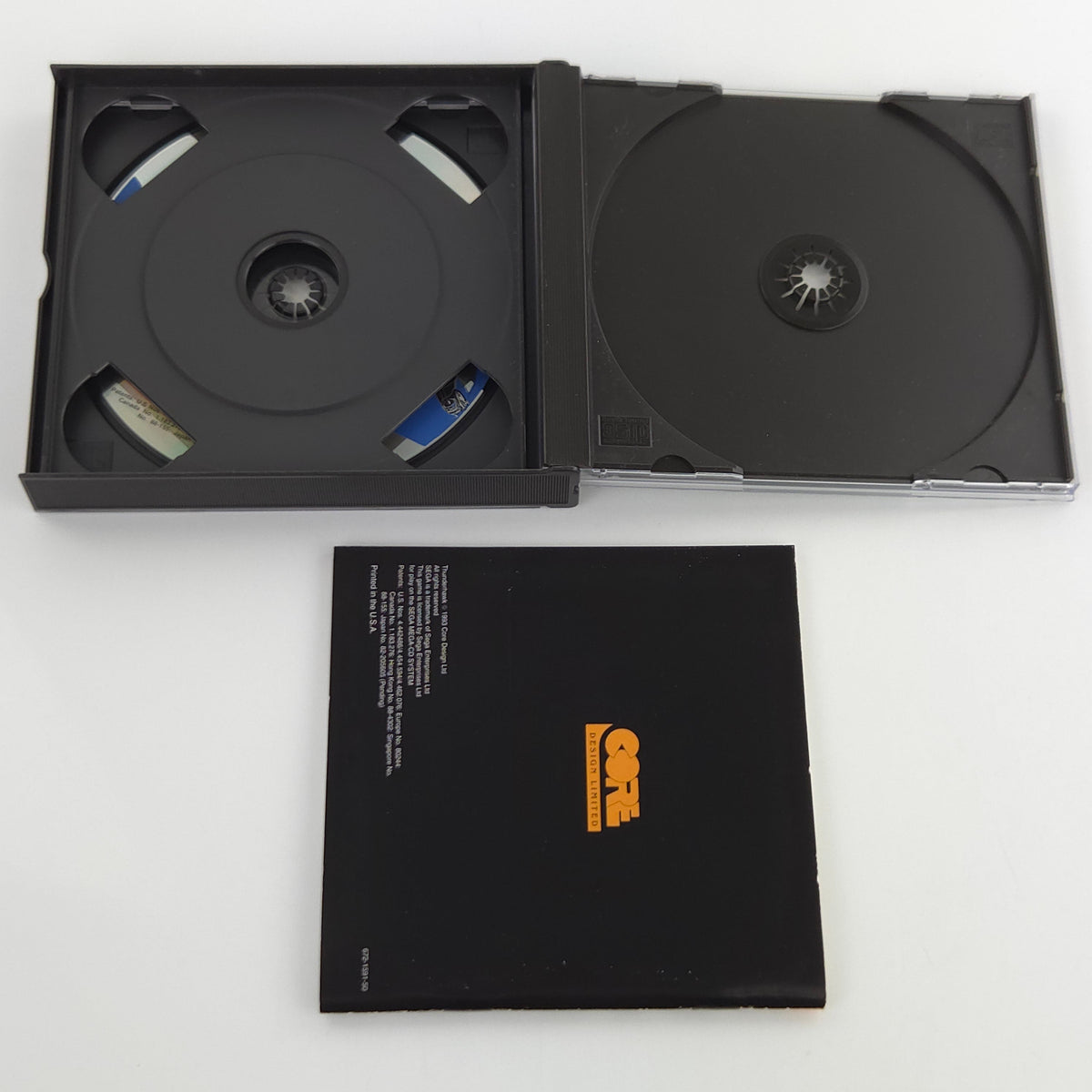 Sega Mega CD Spiel Thunderhawk MCD OVP PAL Core Design