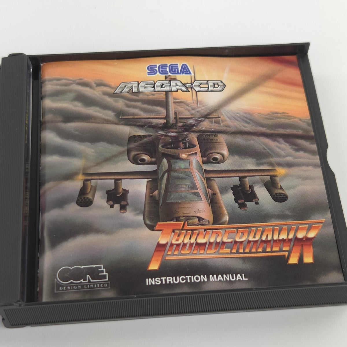 Sega Mega CD Spiel Thunderhawk MCD OVP PAL Core Design