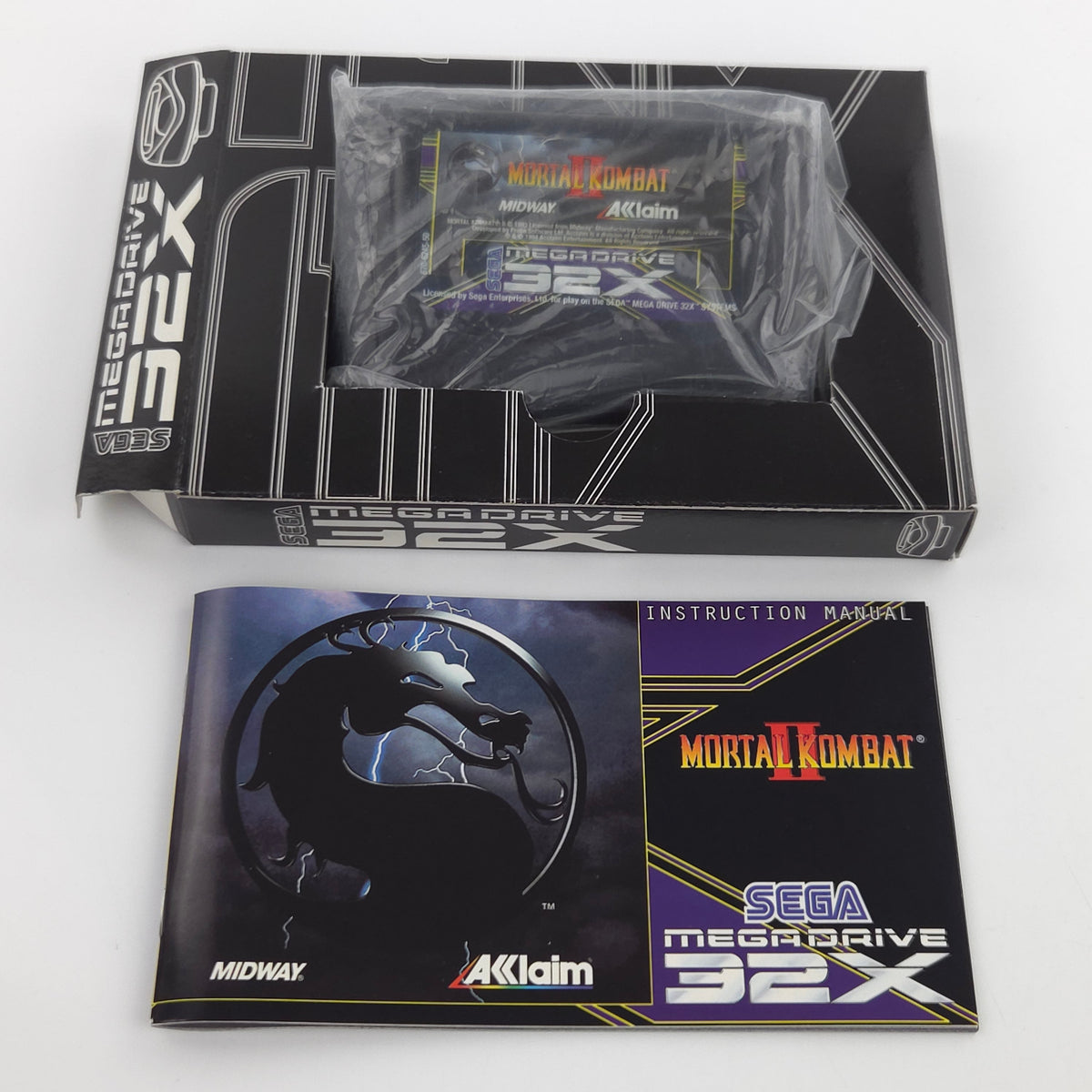 Sega Mega Drive 32X Spiel Mortal Kombat II MD OVP PAL