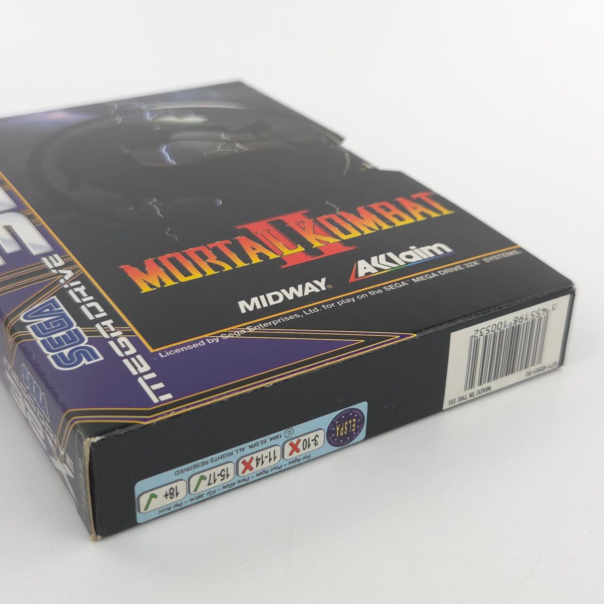 Sega Mega Drive 32X Spiel Mortal Kombat II MD OVP PAL