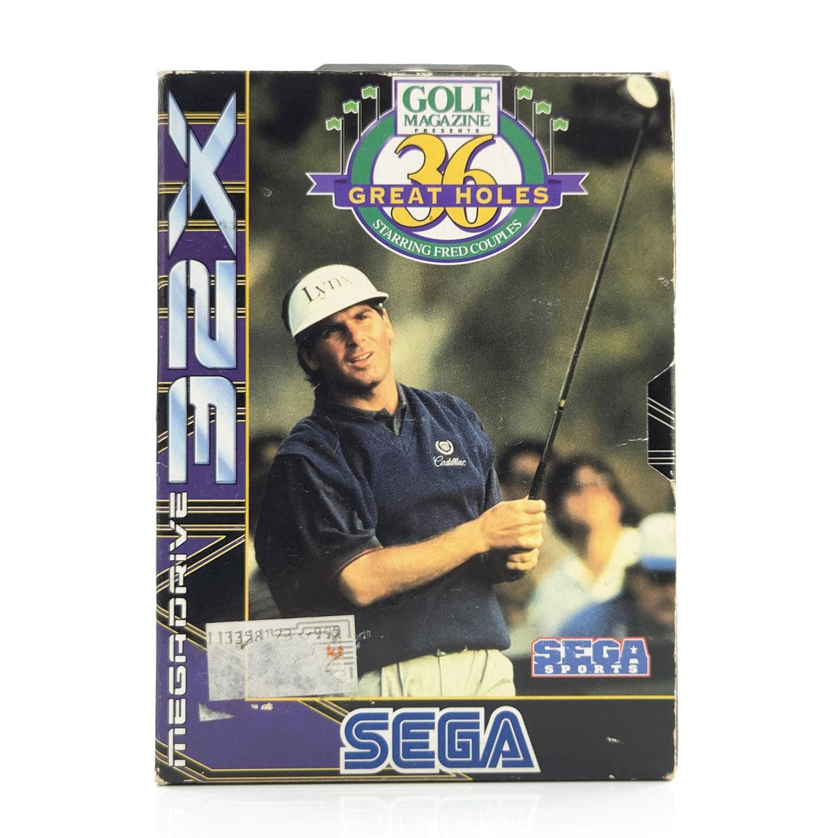 Sega Mega Drive 32X Spiel 36 Great Holes Golf MD OVP PAL