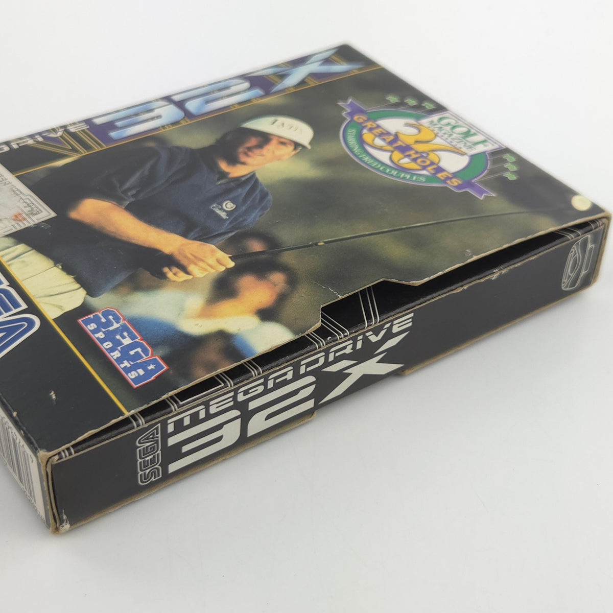 Sega Mega Drive 32X Spiel 36 Great Holes Golf MD OVP PAL