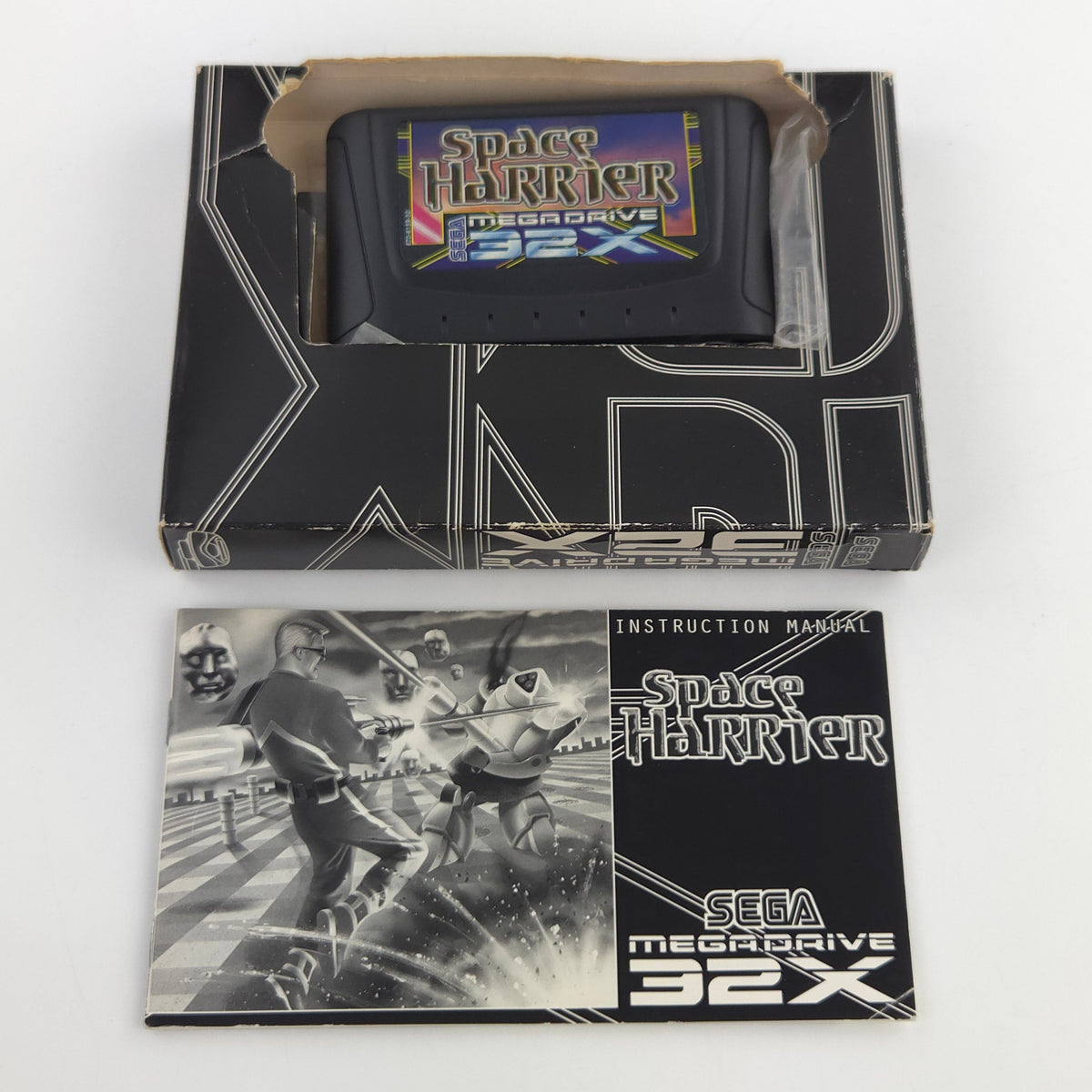 Mega Drive Spiel Space Harrier MD OVP CIB PAL EUR