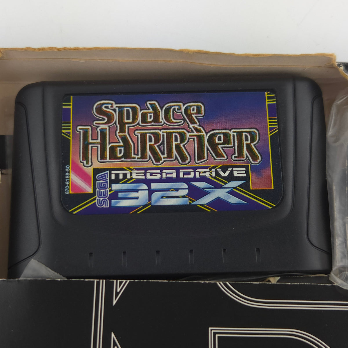 Mega Drive Spiel Space Harrier MD OVP CIB PAL EUR