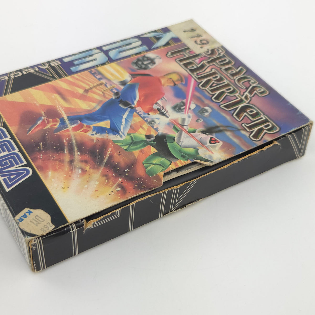 Mega Drive Spiel Space Harrier MD OVP CIB PAL EUR