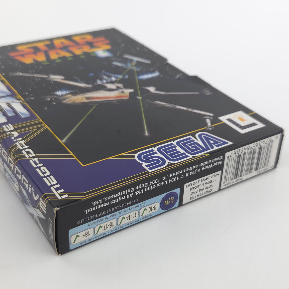Sega Mega Drive 32X Spiel Star Wars Arcade MD OVP PAL