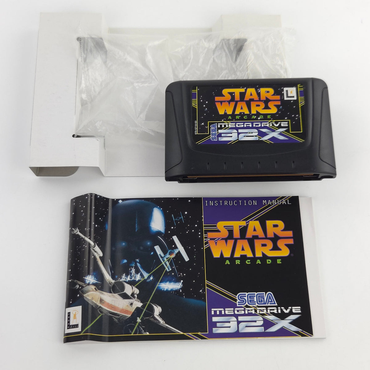 Sega Mega Drive 32X Spiel Star Wars Arcade MD OVP PAL