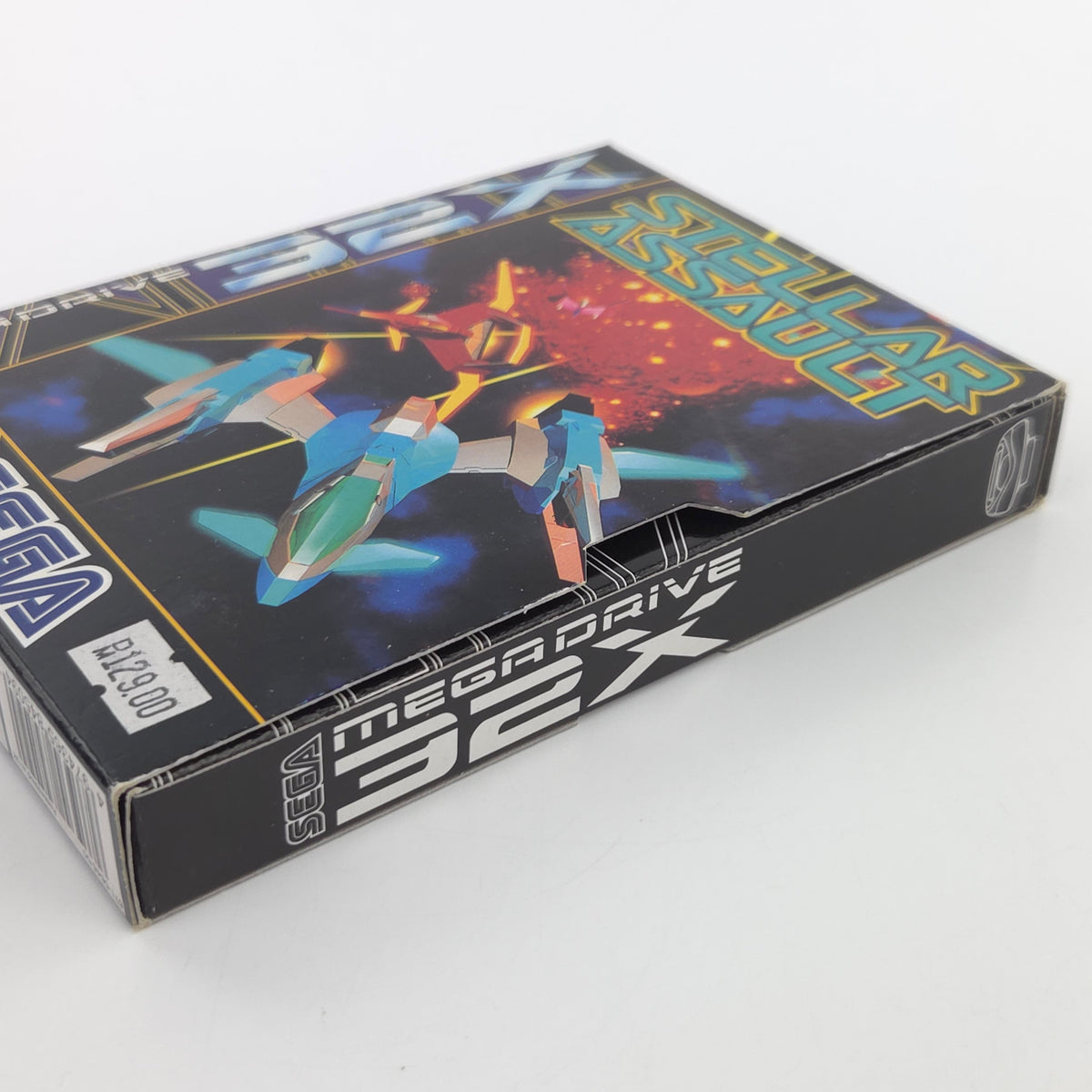 Sega Mega Drive 32X Spiel Stellar Assault MD OVP PAL EUR